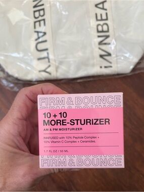 NEW!!!! InnBeauty Firm & Bounce 10+10 More-Sturizer AM & PM Moisturizer!!